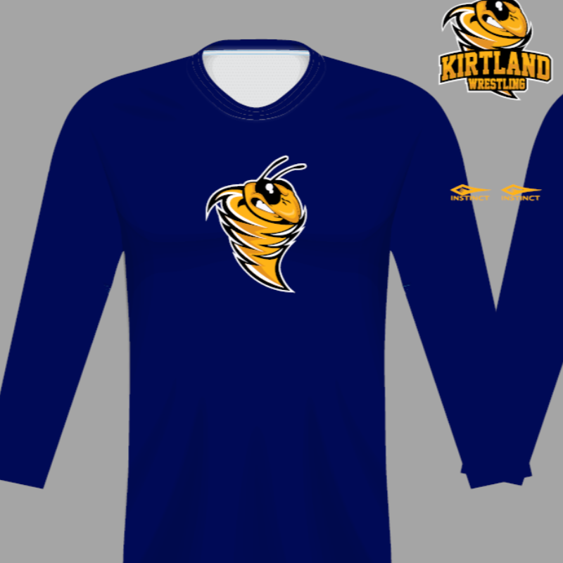 Kirtland Hornet Navy Long Sleeve Main Image